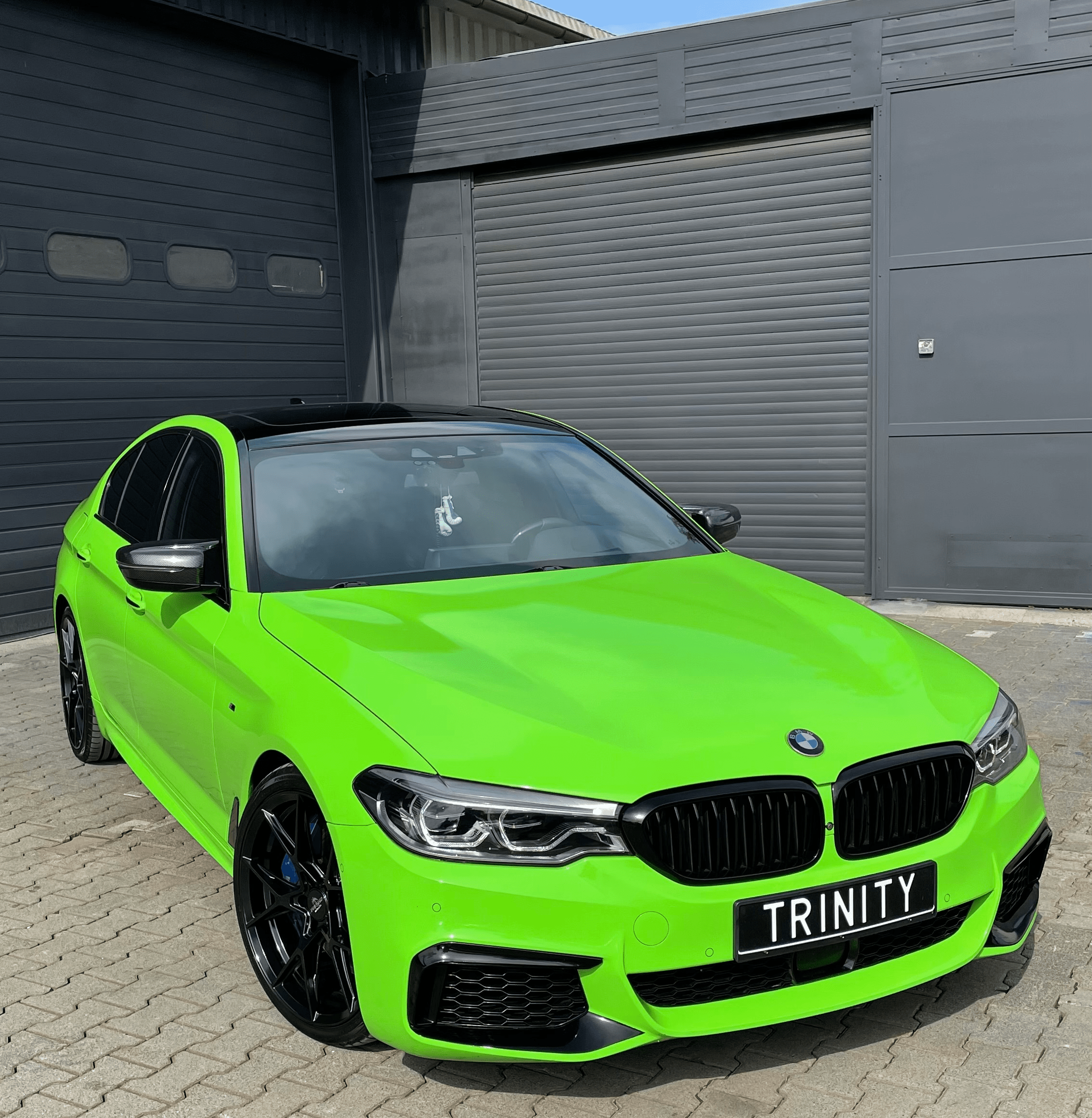 Roman Szymański zmiana koloru na zielony BMW M